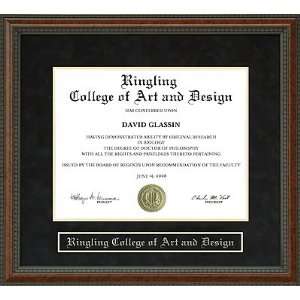  Ringling College of Art and Design Diploma Frame: Sports 