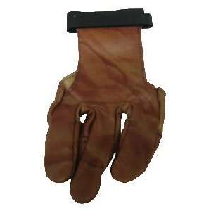 Wyandotte Leather Inc Large Top Grain Camo Leather Full Fingered Glove 