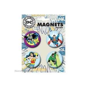  DC Comics Round Magnets Set 5: Home & Kitchen