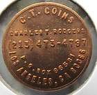1852 1855 California Gold Token Coins Great Con NR  