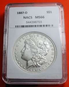 1887 O MORGAN SILVER DOLLAR MS/BU GEM US COIN RARE  