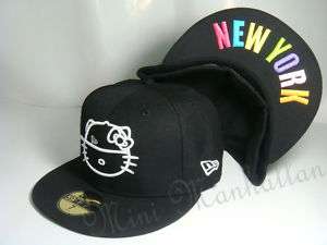 HELLO KITTY NEW YORK NEW ERA 59 Fifty Fitted CAP HAT  