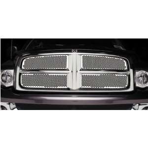  Putco Racer Grille Insert w/ Logo Cut Out   Stainless, for 