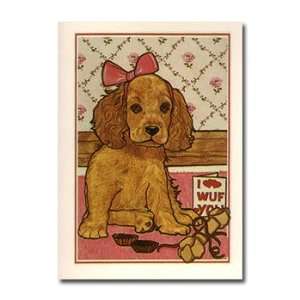  Puppy Wuv Gift Enclosure Cards   Set of 5: Everything Else