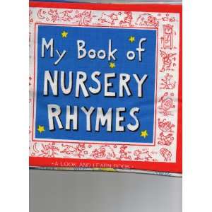   Book: My Book of Nursery Rhymes (This Book Belongs to & was sewn with