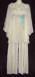 1960  1970s CHER SONNY & CHER DANCERS WIDE LEG OUTFIT  