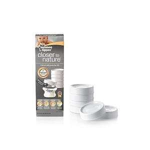    Tommee Tippee Closer to Nature 6 Breast Milk Protection Lids Baby