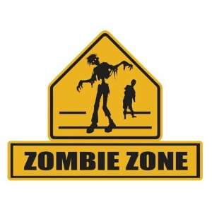  Zombie Lawn Signs Zombie Zone Sign: Toys & Games