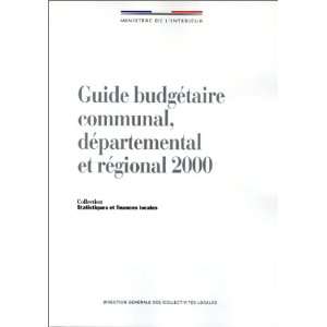   2000 (9782110917607) Direction Generale Collectivites Locales Books