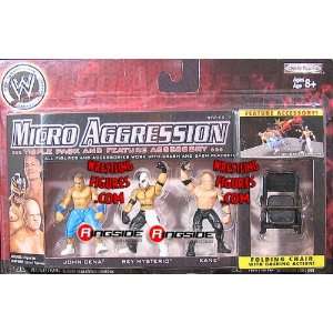   KANE MICRO AGGRESSION 17 WWE Wrestling Action Figures: Toys & Games