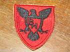WWII US patch no glow 86th Blackhawk Division Infantry