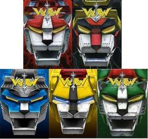 VOLTRON LION 1 2 3 4 5 New DVD All 5 Collectors Tins  