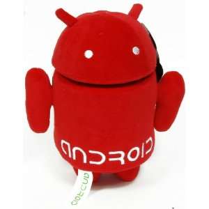  Android 10 Plush   Red: Toys & Games