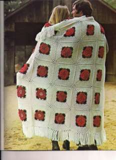 Bernat Crochet Pattern Book #211~ AMERICANA AFGHANS~Visit Old 