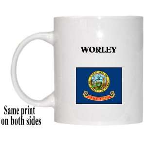  US State Flag   WORLEY, Idaho (ID) Mug 