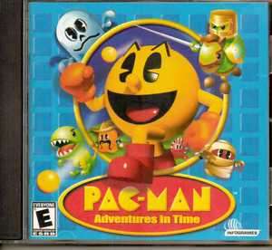 Pac Man: Adventures in Time (PC Games, 2000) infogrames 076930991794 
