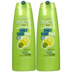 Garnier Fructis Daily Care 2 in 1 Shampoo & Conditioner, 13 oz, 2 