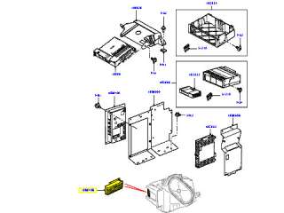 LAND ROVER AMPLIFIER SUB WOOFER REAR RR 2005 UP 09 NEW  