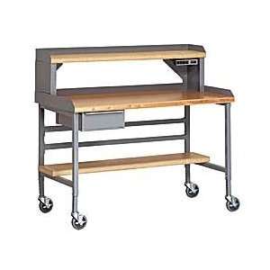 BUILT RITE Mobile Workbenches   Gray:  Industrial 