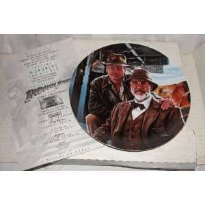  1989 Delphi Indiana Jones & His Dad Plate 