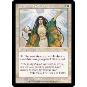  Words of Worship (Magic the Gathering  Onslaught #61 Rare 