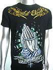 Mens Silver Pray MMA Yakuza Tattoo Star T Shirt. M L XL items in 