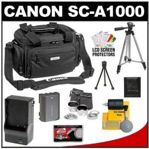  Canon SC A1000 Digital Video Camcorder Case + NB 2LH Battery 