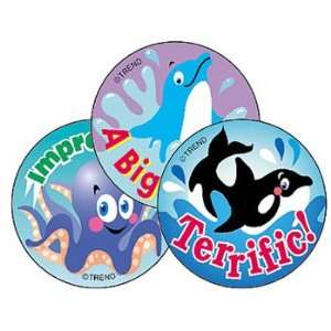  Stinky Stickers Sea Animals 60/Pk: Office Products