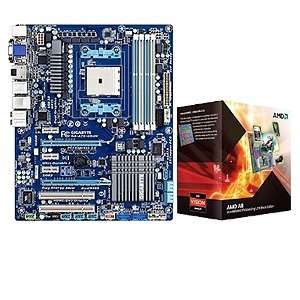   GA A75 UD4H and AMD A6 3870K APU Bundle