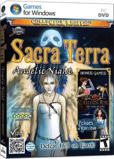SACRA TERRA ANGELIC NIGHT Collectors Edition ~ 3 PACK Hidden Object 