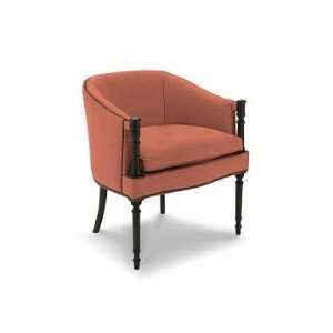  Williams Sonoma Home Grayson Chair, Luxe Velvet, Persimmon 