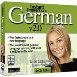  INSTANT IMMERSION GERMAN 2.0 EXPRESS (WIN 98MENT2000XP/MAC 