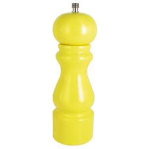   Shiny Lacquered Beech Wood Pepper Mill 8 Curry