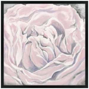 Pink Bloom 31 Square Black Giclee Wall Art: Home 
