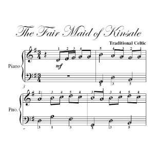  Fair Maid of Kinsale Easy Piano Sheet Music: Traditional 