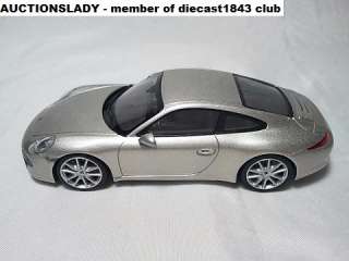 43 Minichamps Porsche 911 991 Carrera S 2011 2012 Silver Silber 