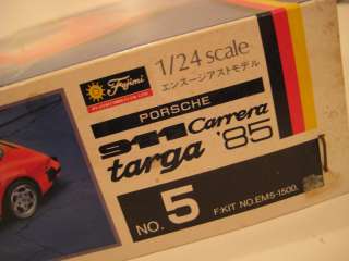 Fujimi Porsche 911 Carrera Targa 1985 1:24 Kit NIB  