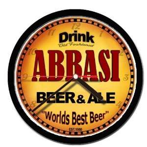  ABBASI beer and ale wall clock: Everything Else