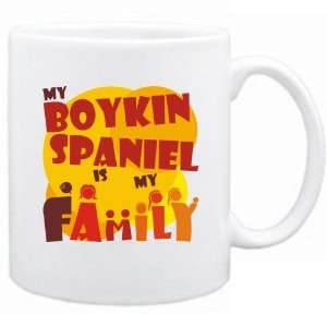  New  My Boykin Spaniel Is My Family  Mug Dog