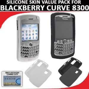  Silicone Skin 2 pc. Value Pack for your Blackberry Curve 