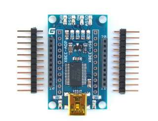 XBee to USB adapter BASIC STAMP, PIC, AVR, MSP430  