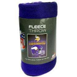   Minnesota Vikings NFL Football Ultra Soft Fleece Blanket Throw 50x60