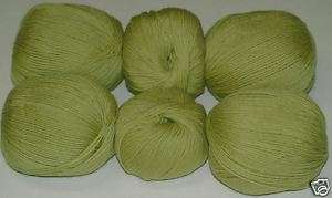Yarn Place 100% Wool Lime Green 1100 YDS 2404  