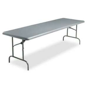  IndestrucTable TOO 1200 Series Resin Folding Table, 96w x 