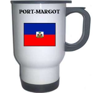 Haiti   PORT MARGOT White Stainless Steel Mug