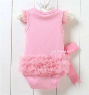 New baby girls bodysuit one piece Princess Dress kids T shirt & dress 