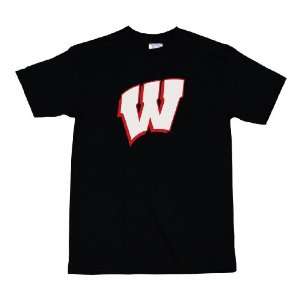  Wisconsin Badgers 100 Percent Cotton Puff Logo Short 