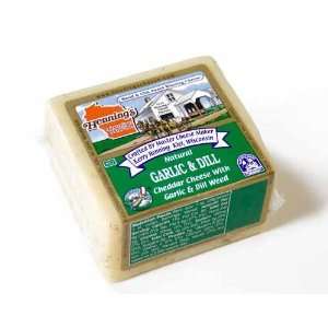 Garlic & Dill Cheddar Cheese by Wisconsin Cheese Mart:  
