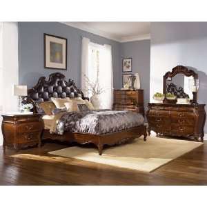   Leather Bedroom Set (Queen) by Fairmont Designs: Kitchen & Dining