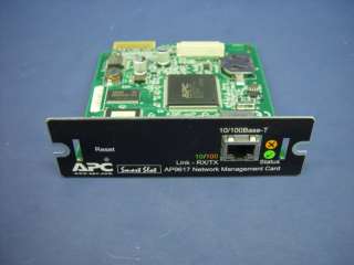 APC Smart Slot UPS Network Management Card AP9617  